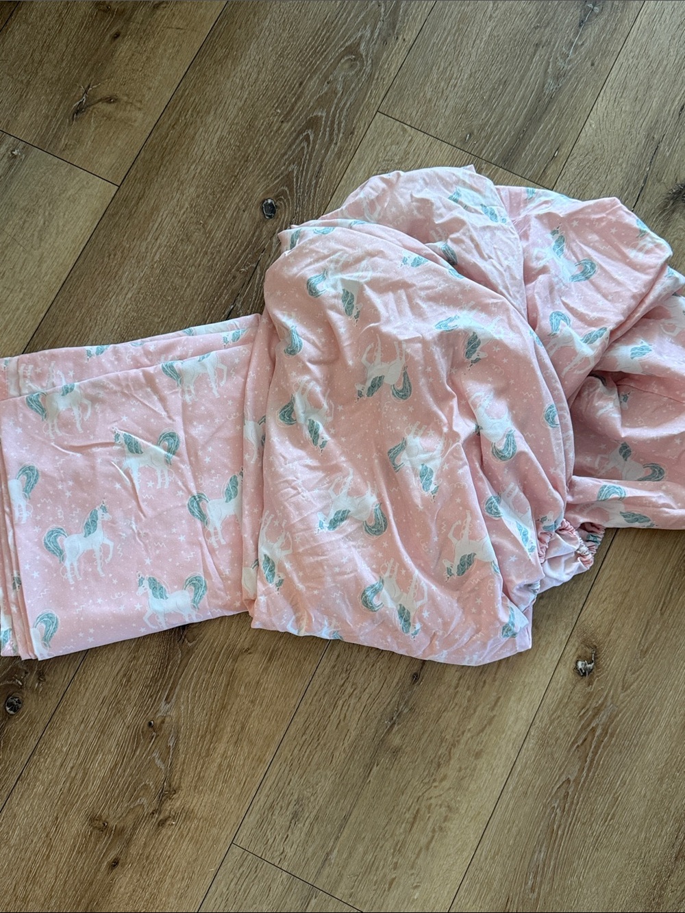 Pink Unicorn Print TWIN SHEETS